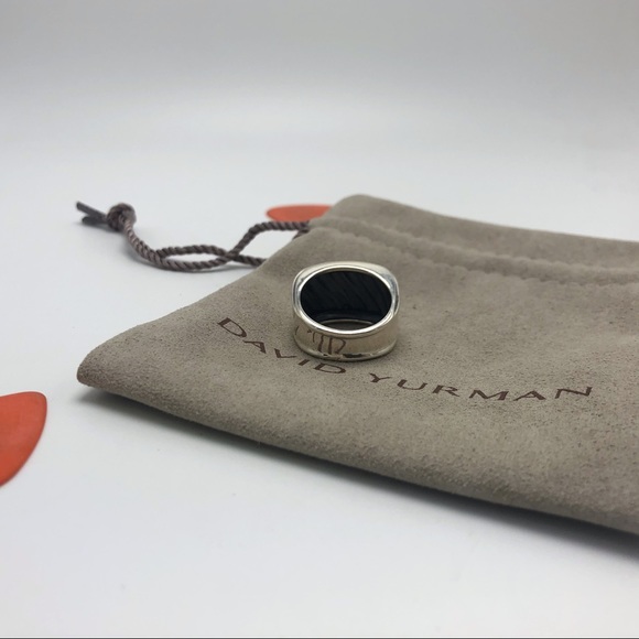 David Yurman Women Silver Cable Cigar Band Ring - Picture 4 of 4